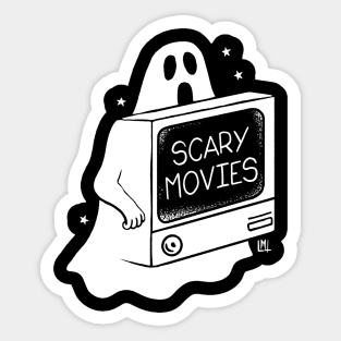 Scary Movies Sticker